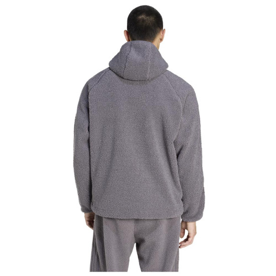 Adidas Ανδρικό φούτερ Borg Fleece Teamgeist 1/4-Zip Hoodie